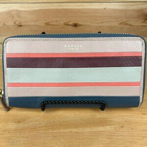 Radley London Wren Street striped wallet